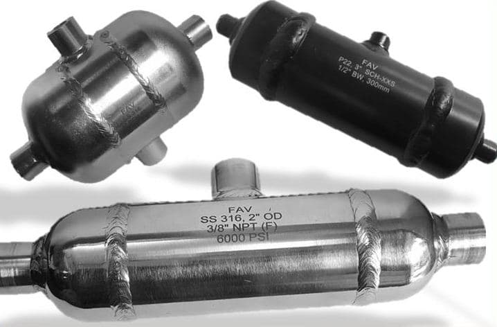 FAV Industrial Condensate Pots & Seal Chambers