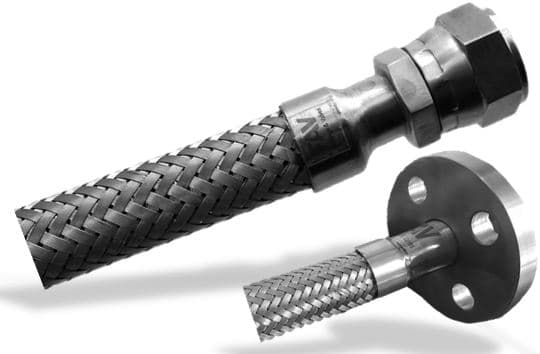 FAV Stainless Steel Flexible Braided Corrugated Hose Assemblies