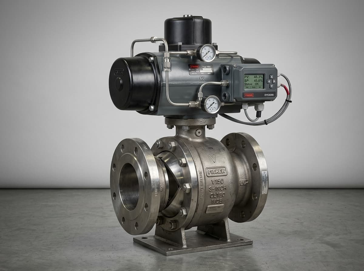 Fisher Vee-Ball™ V150 / V300 Rotary Control Valve