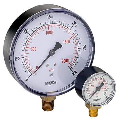100 Series ABS & Steel Case Dry Pressure Gauges
