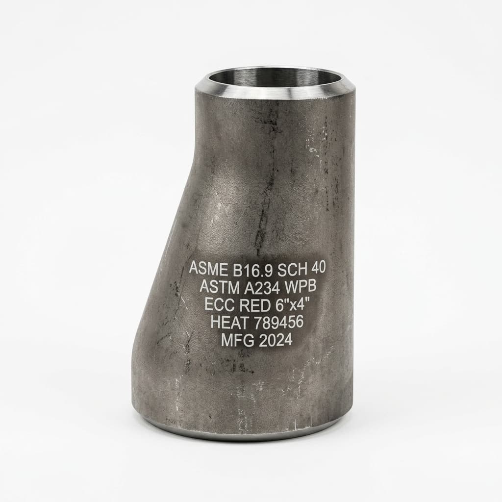 ASME B16.9 Buttweld Eccentric Reducer