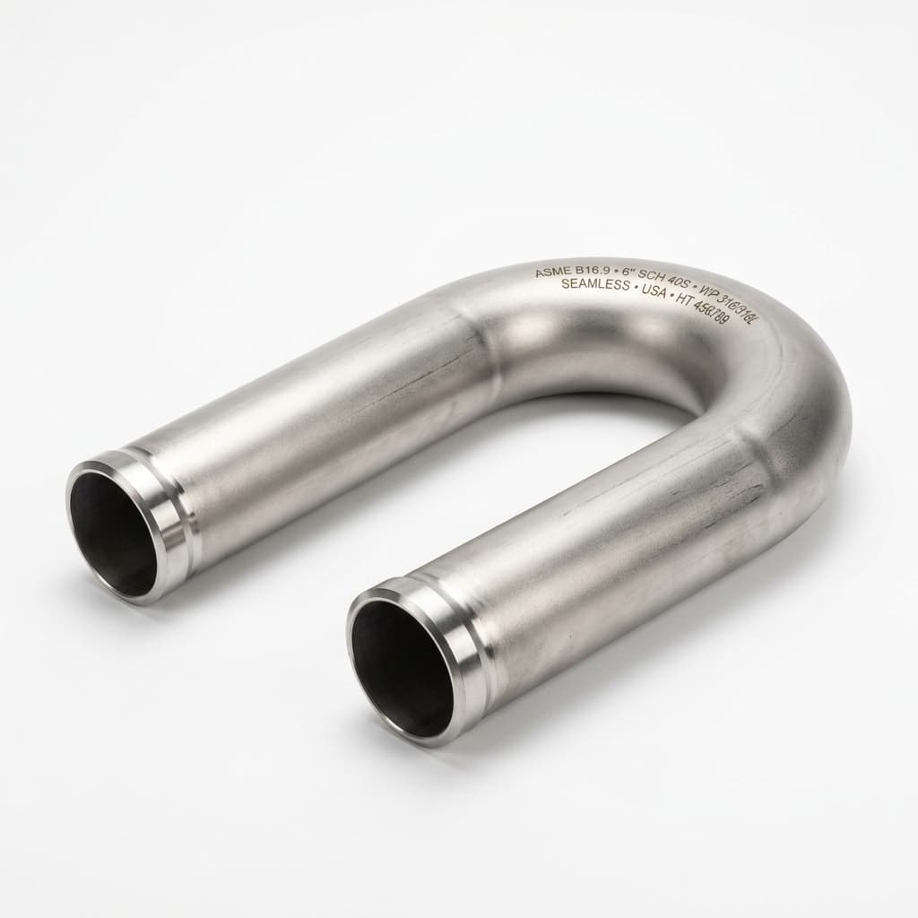 ASME B16.9 Buttweld U-Bends (Heat Exchanger Return Tubes)