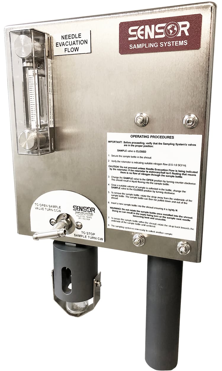 SOR SENSOR Basic Bottle Sampling Systems (BBSS Series)