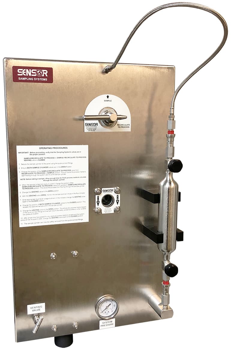 SOR SENSOR Cylinder Sampling Systems (LGSS & VSS Series)