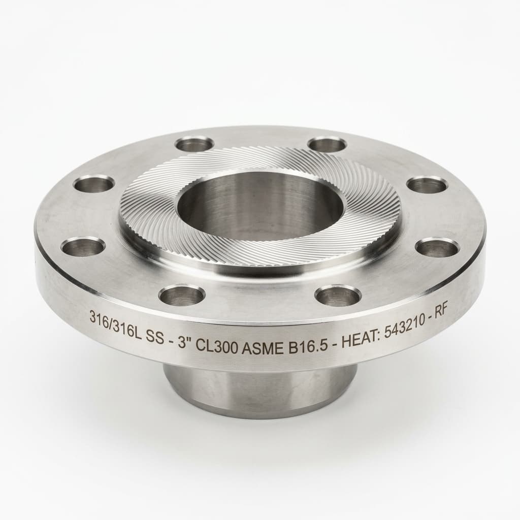Bridas con Cara Realzada ASME B16.5 (RF)