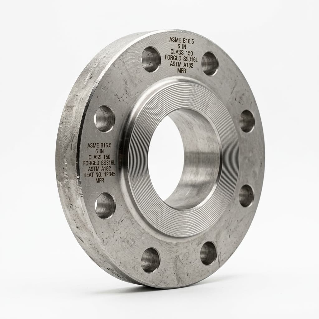 ASME B16.5 Slip On Raised Face Flanges (SORF)